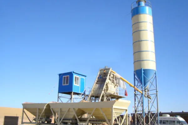 Small Concrete Batching Plant for Sale in Indonesia