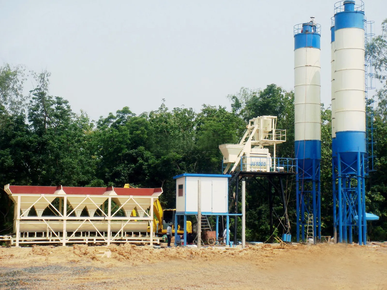  HZS50 yicheng  concrete plant 