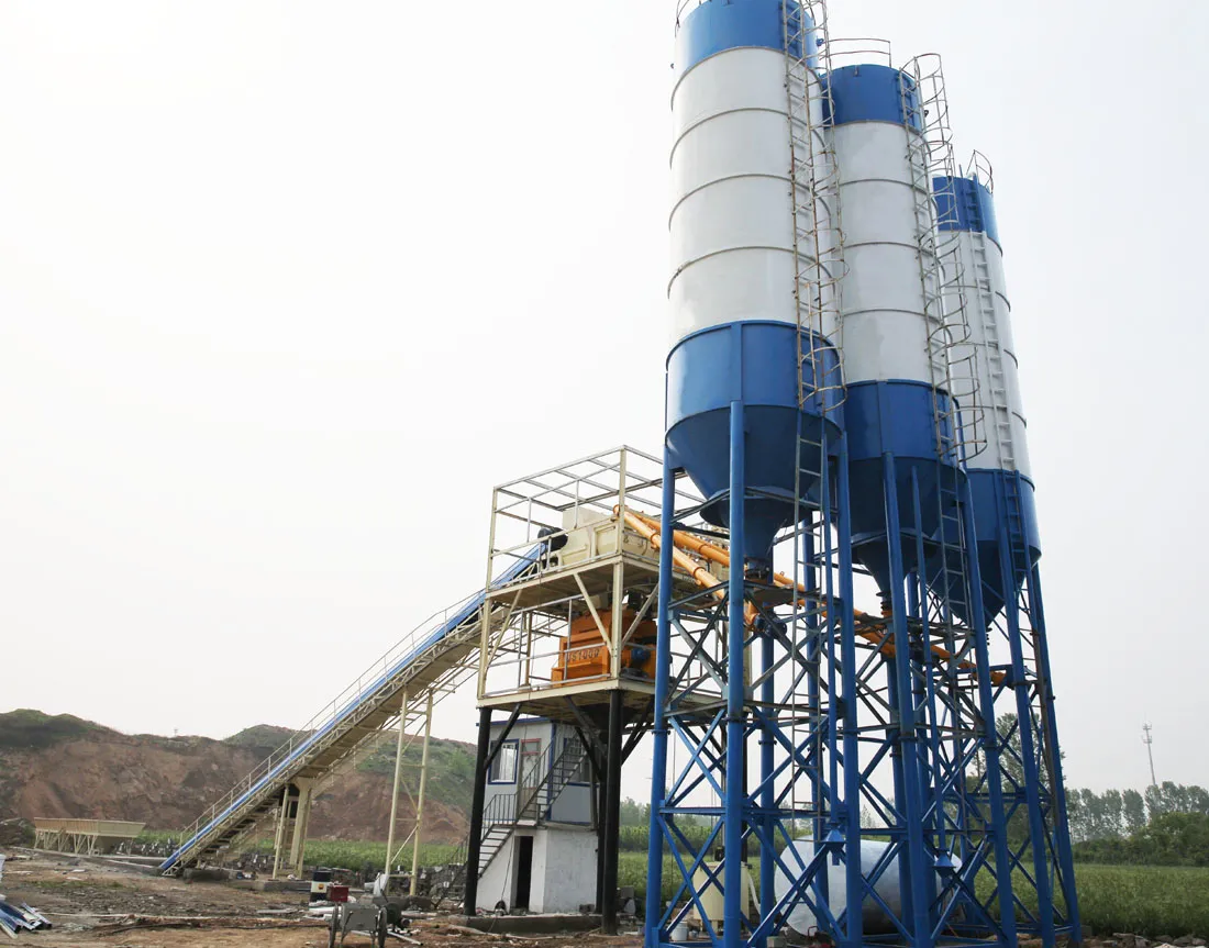 hzs60 concrete batching plant .