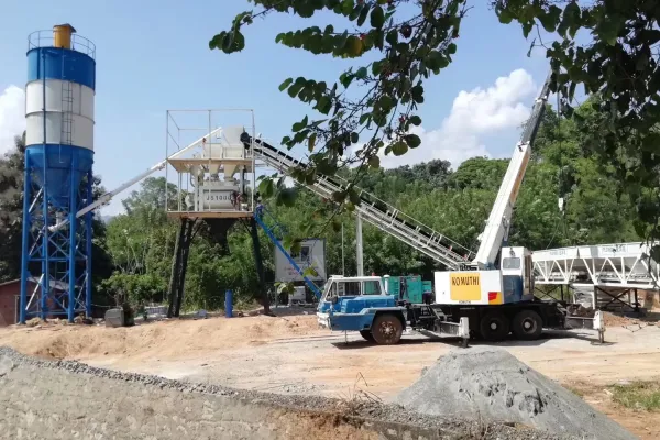 HZS60 Concrete Mixing Plant