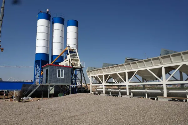 HZS75 Concrete Mixing Plant