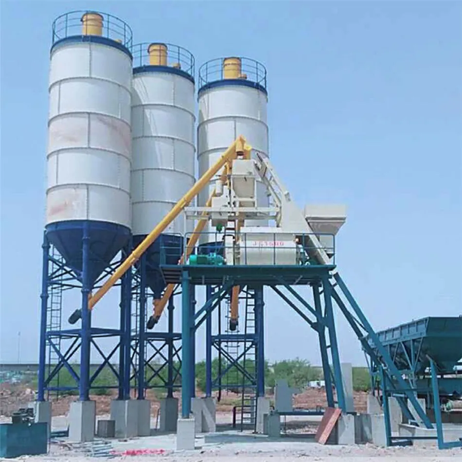 hzs75 concrete plant