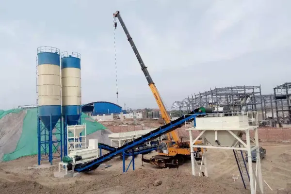 Concrete Continuous Mixing Plant