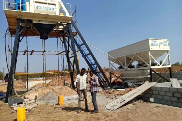 Small Concrete Batching Plant