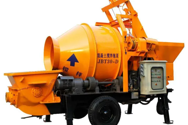 Concrete Mixer with Pump