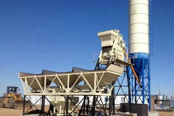 HZS50 Concrete Mixing Plant